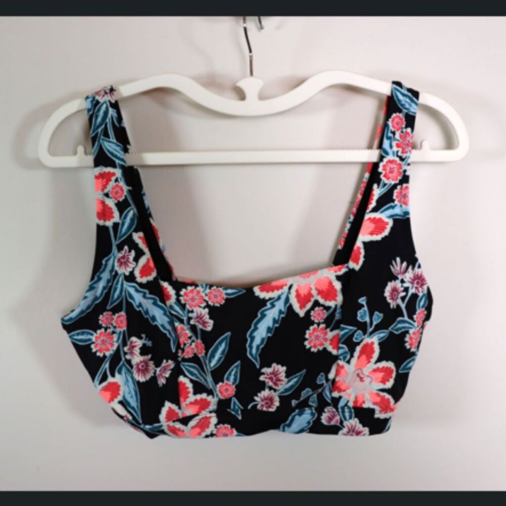 2 Piece Women's Bikini Top Bundle XS Medium Floral Pink Swimwear